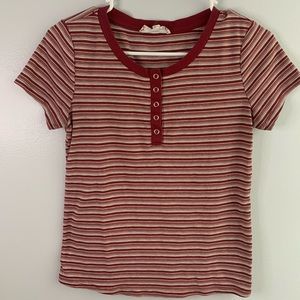 Colorful Striped Tee